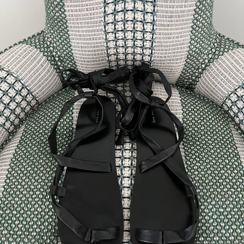 Elegant Black Strappy Sandals